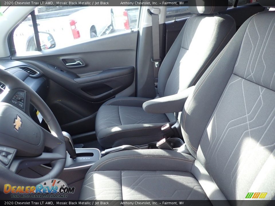 2020 Chevrolet Trax LT AWD Mosaic Black Metallic / Jet Black Photo #12