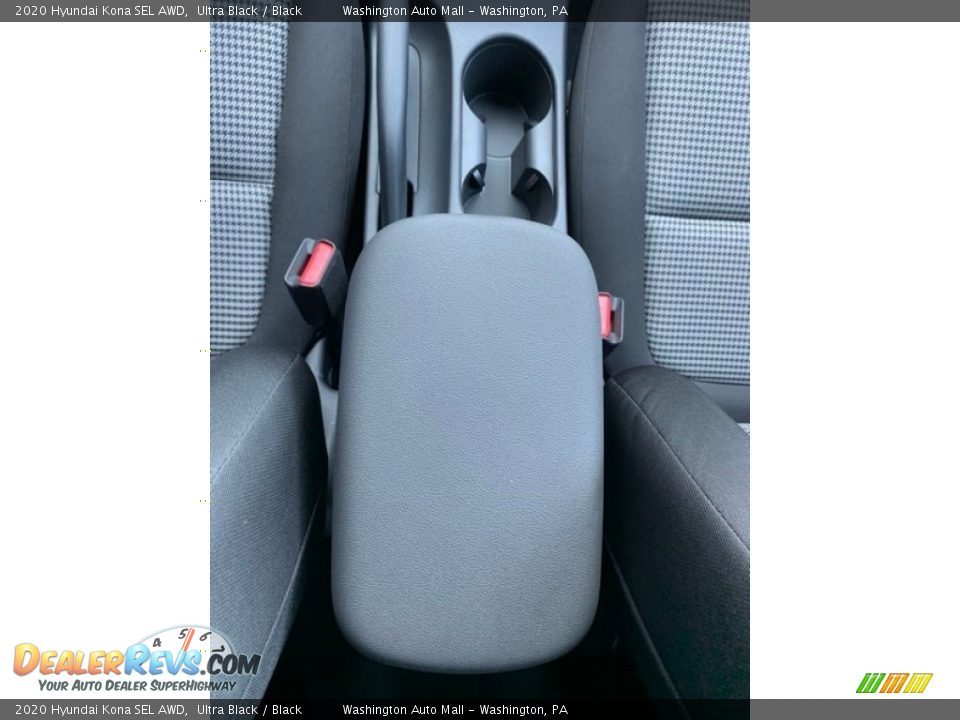 2020 Hyundai Kona SEL AWD Ultra Black / Black Photo #36