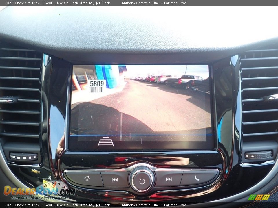2020 Chevrolet Trax LT AWD Mosaic Black Metallic / Jet Black Photo #16