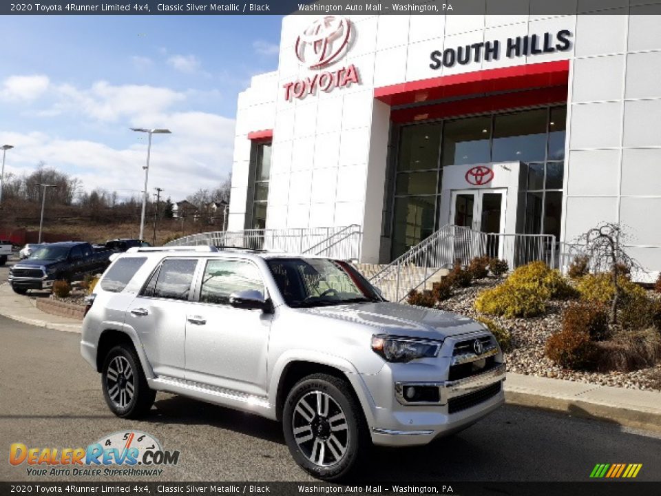 2020 Toyota 4Runner Limited 4x4 Classic Silver Metallic / Black Photo #1