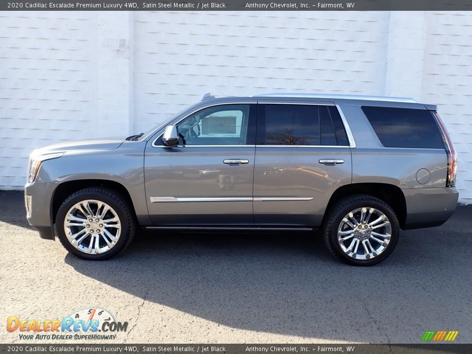 Satin Steel Metallic 2020 Cadillac Escalade Premium Luxury 4WD Photo #4