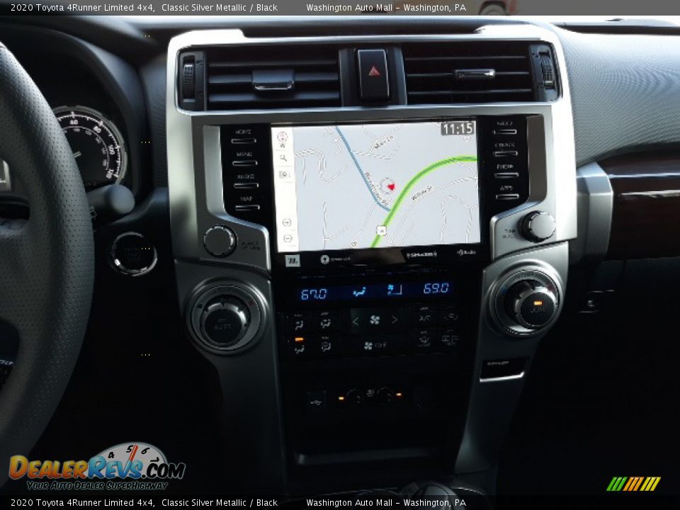 Navigation of 2020 Toyota 4Runner Limited 4x4 Photo #10