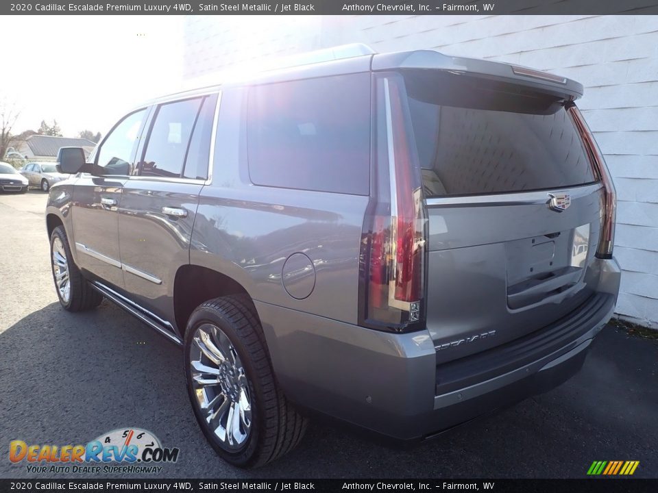 2020 Cadillac Escalade Premium Luxury 4WD Satin Steel Metallic / Jet Black Photo #6
