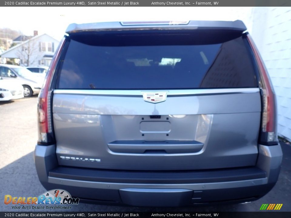 2020 Cadillac Escalade Premium Luxury 4WD Satin Steel Metallic / Jet Black Photo #7