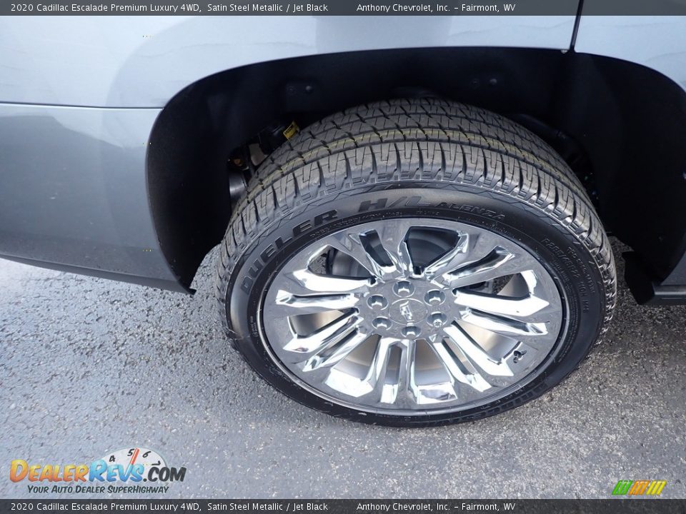2020 Cadillac Escalade Premium Luxury 4WD Satin Steel Metallic / Jet Black Photo #8