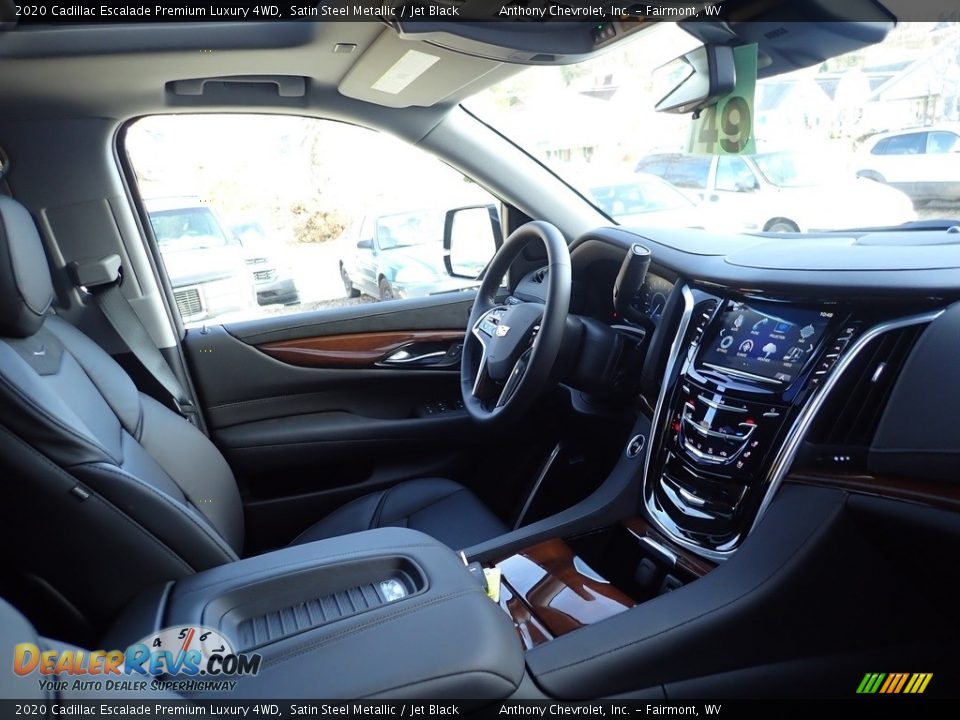 2020 Cadillac Escalade Premium Luxury 4WD Satin Steel Metallic / Jet Black Photo #11