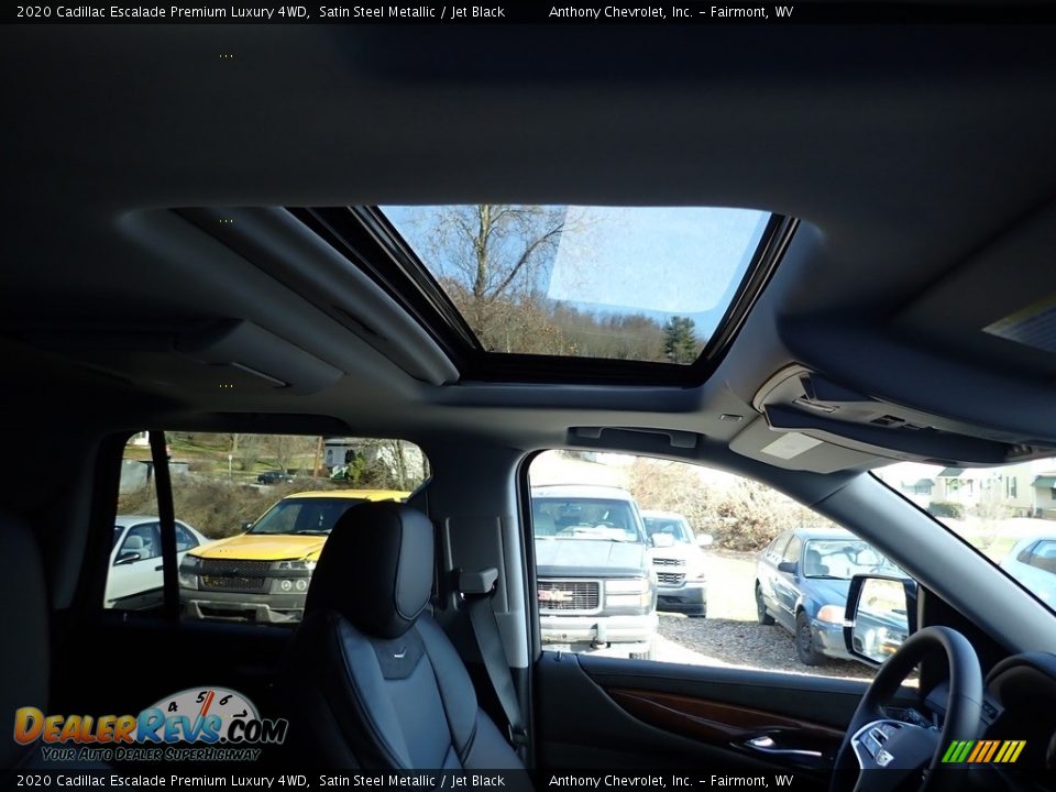 2020 Cadillac Escalade Premium Luxury 4WD Satin Steel Metallic / Jet Black Photo #12