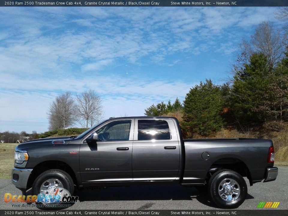 2020 Ram 2500 Tradesman Crew Cab 4x4 Granite Crystal Metallic / Black/Diesel Gray Photo #1