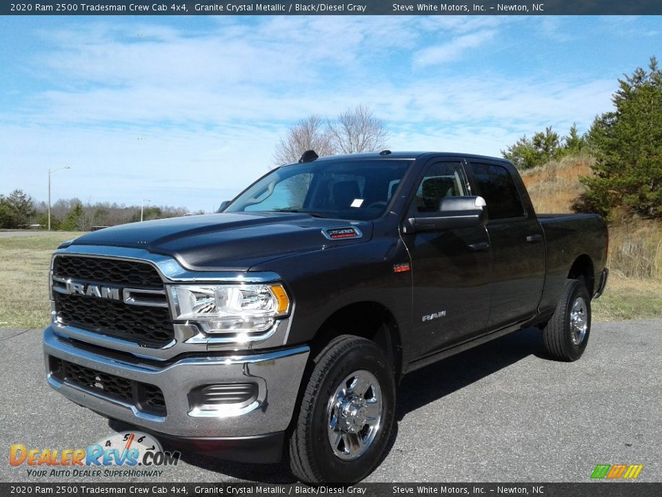 2020 Ram 2500 Tradesman Crew Cab 4x4 Granite Crystal Metallic / Black/Diesel Gray Photo #2