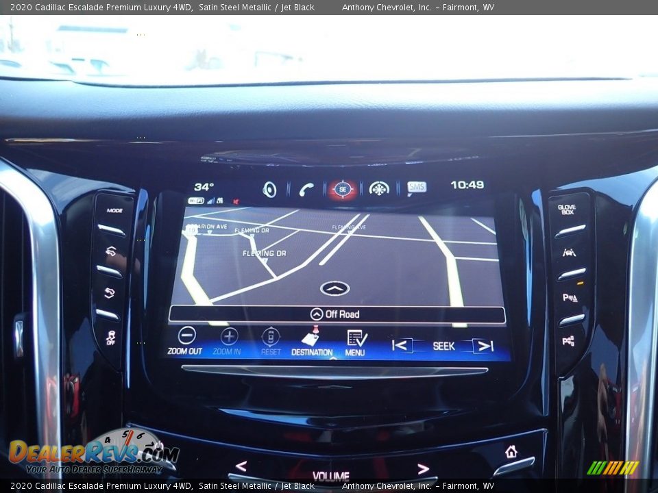 Navigation of 2020 Cadillac Escalade Premium Luxury 4WD Photo #17