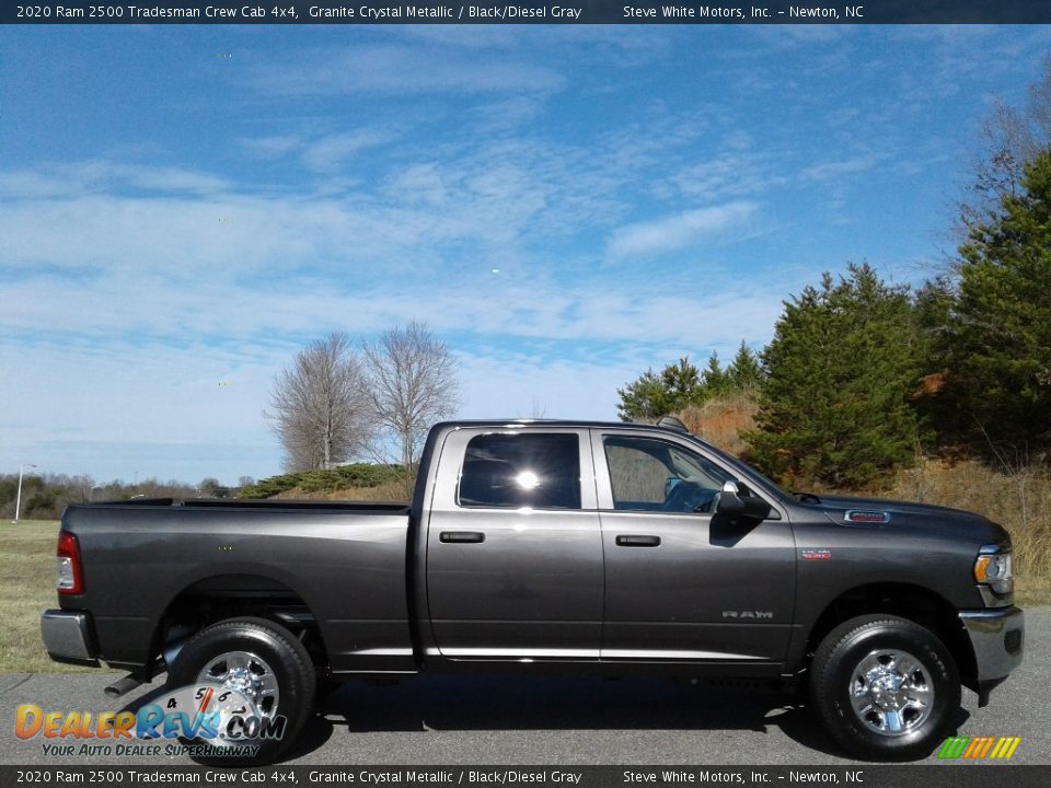 2020 Ram 2500 Tradesman Crew Cab 4x4 Granite Crystal Metallic / Black/Diesel Gray Photo #5