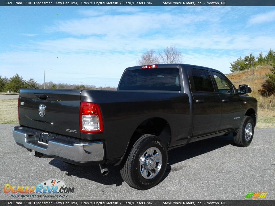 2020 Ram 2500 Tradesman Crew Cab 4x4 Granite Crystal Metallic / Black/Diesel Gray Photo #6