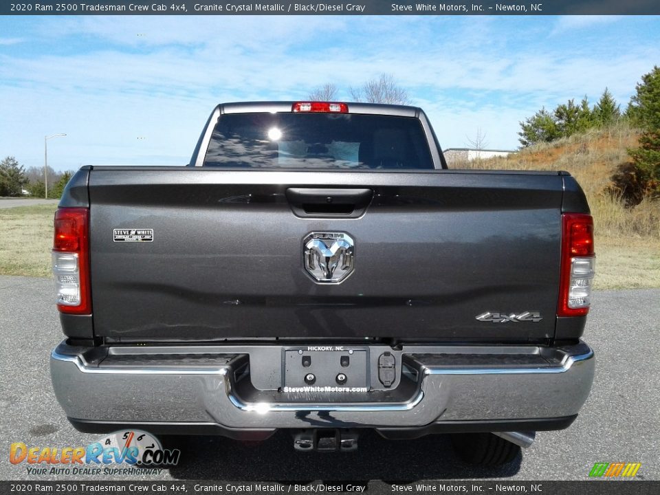 2020 Ram 2500 Tradesman Crew Cab 4x4 Granite Crystal Metallic / Black/Diesel Gray Photo #7