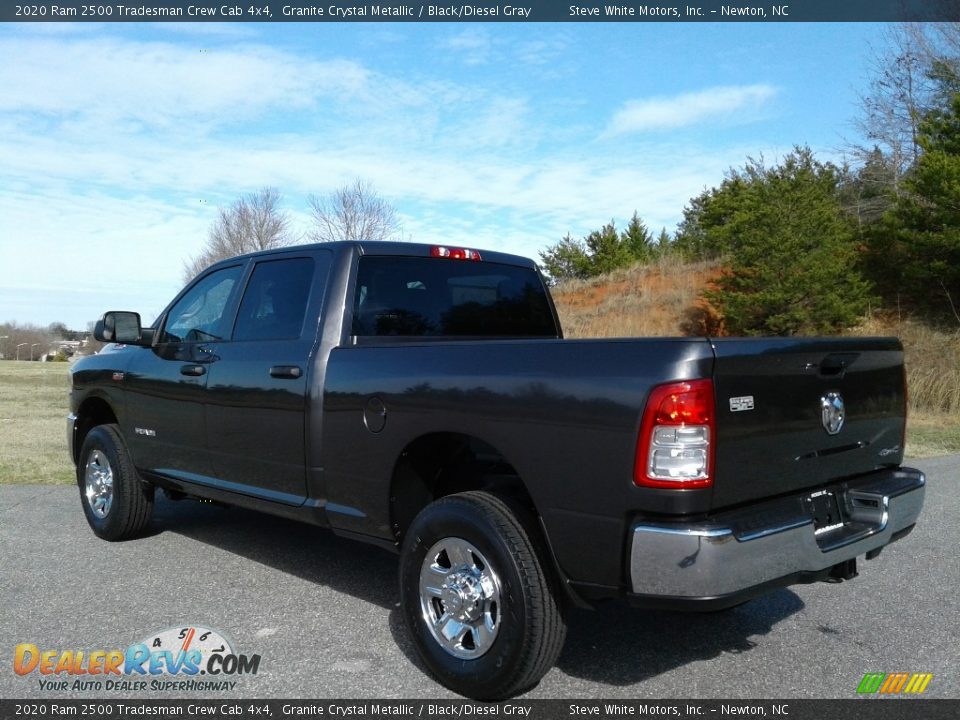 2020 Ram 2500 Tradesman Crew Cab 4x4 Granite Crystal Metallic / Black/Diesel Gray Photo #9