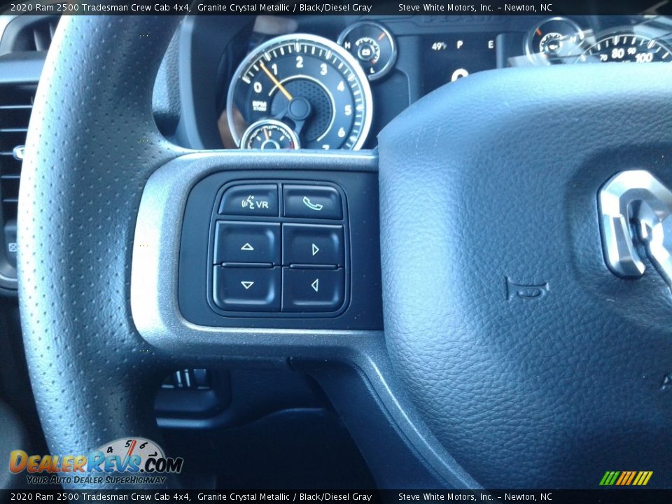2020 Ram 2500 Tradesman Crew Cab 4x4 Granite Crystal Metallic / Black/Diesel Gray Photo #18