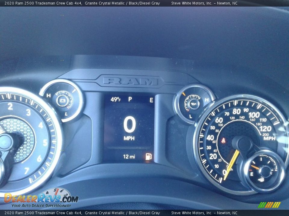 2020 Ram 2500 Tradesman Crew Cab 4x4 Granite Crystal Metallic / Black/Diesel Gray Photo #20