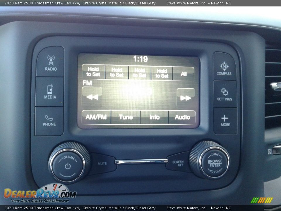 2020 Ram 2500 Tradesman Crew Cab 4x4 Granite Crystal Metallic / Black/Diesel Gray Photo #22