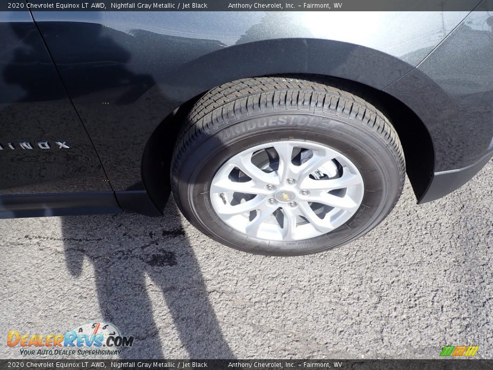 2020 Chevrolet Equinox LT AWD Nightfall Gray Metallic / Jet Black Photo #2