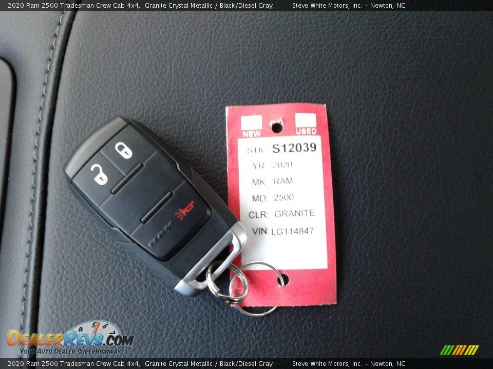 2020 Ram 2500 Tradesman Crew Cab 4x4 Granite Crystal Metallic / Black/Diesel Gray Photo #28