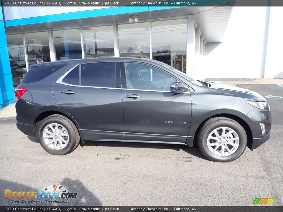 2020 Chevrolet Equinox LT AWD Nightfall Gray Metallic / Jet Black Photo #3