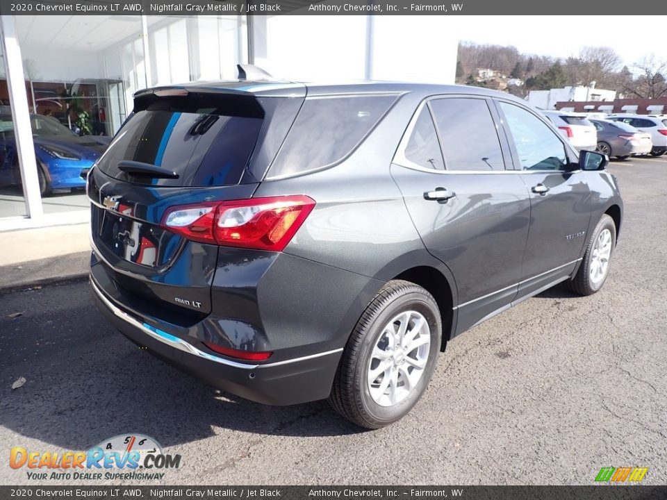 2020 Chevrolet Equinox LT AWD Nightfall Gray Metallic / Jet Black Photo #4