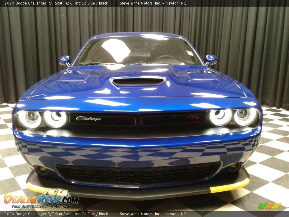 2020 Dodge Challenger R/T Scat Pack IndiGo Blue / Black Photo #3
