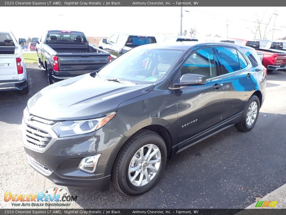 2020 Chevrolet Equinox LT AWD Nightfall Gray Metallic / Jet Black Photo #7