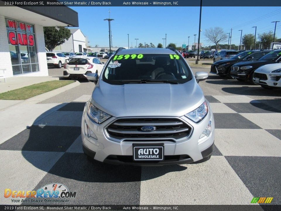 2019 Ford EcoSport SE Moondust Silver Metallic / Ebony Black Photo #2