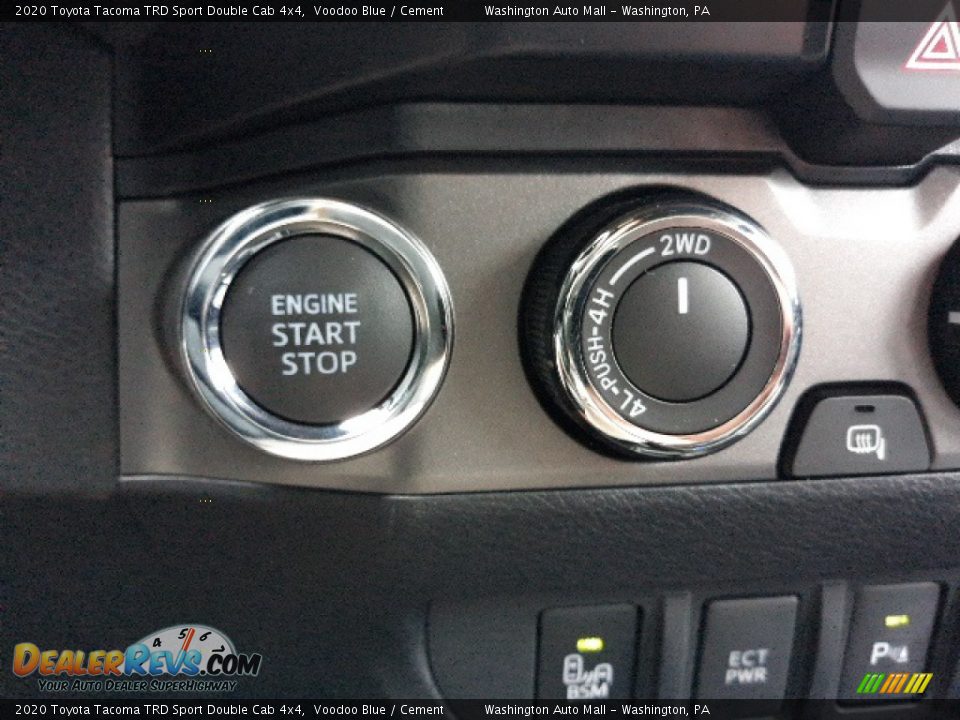 Controls of 2020 Toyota Tacoma TRD Sport Double Cab 4x4 Photo #10