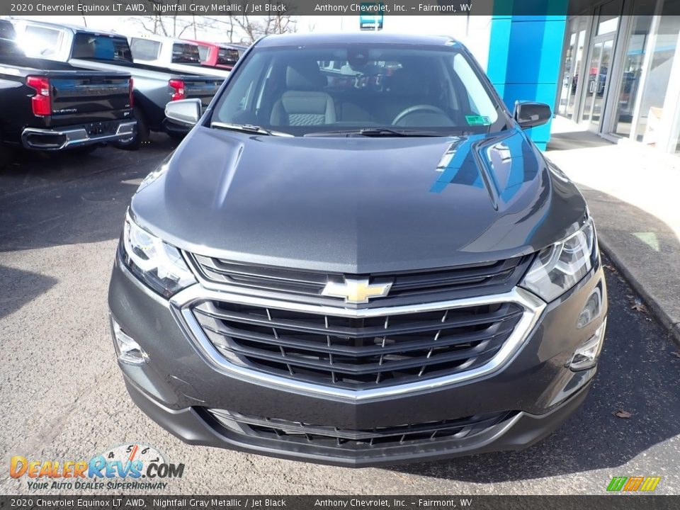 2020 Chevrolet Equinox LT AWD Nightfall Gray Metallic / Jet Black Photo #8