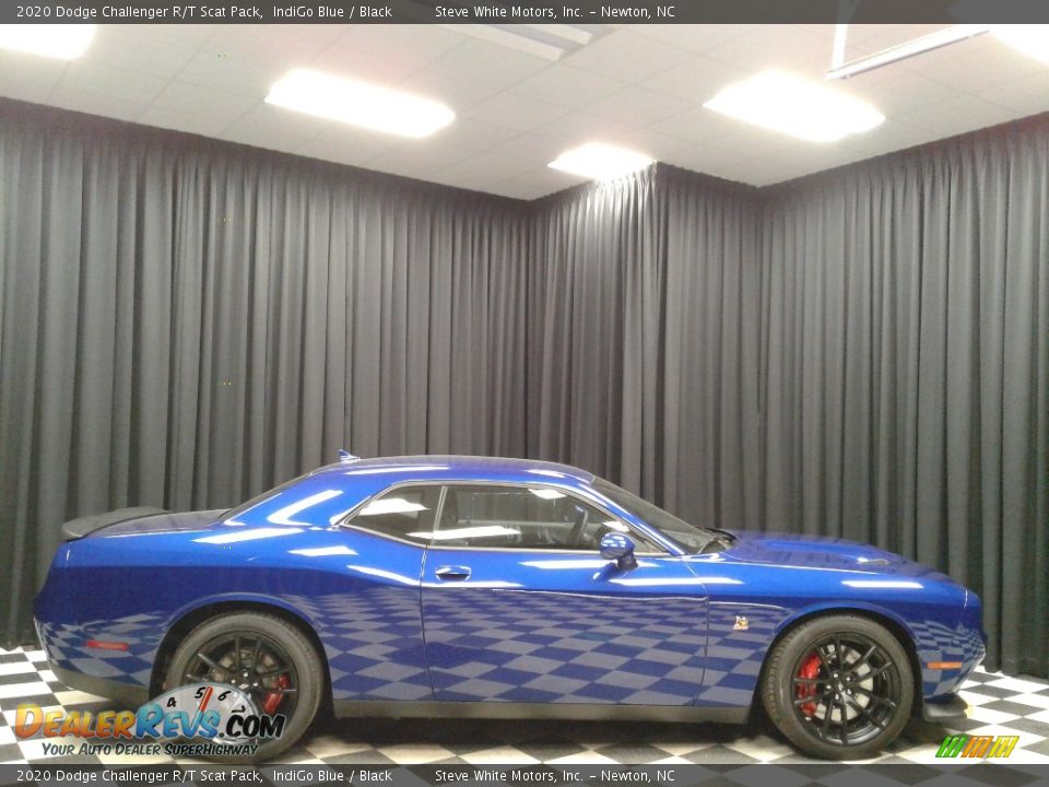 2020 Dodge Challenger R/T Scat Pack IndiGo Blue / Black Photo #5