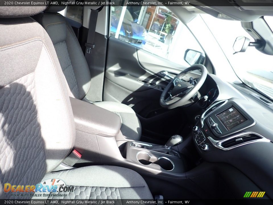 2020 Chevrolet Equinox LT AWD Nightfall Gray Metallic / Jet Black Photo #9
