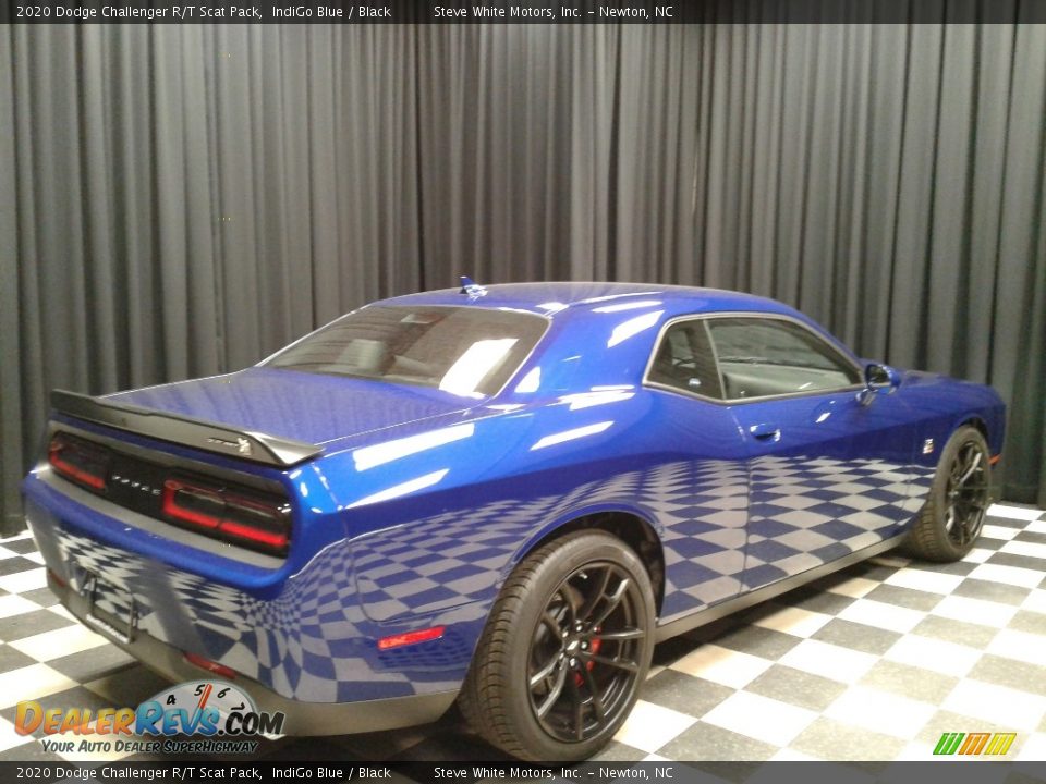2020 Dodge Challenger R/T Scat Pack IndiGo Blue / Black Photo #6