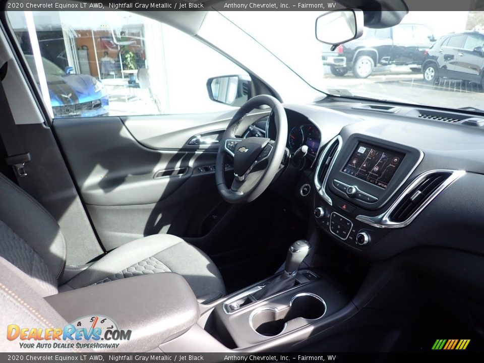 2020 Chevrolet Equinox LT AWD Nightfall Gray Metallic / Jet Black Photo #10
