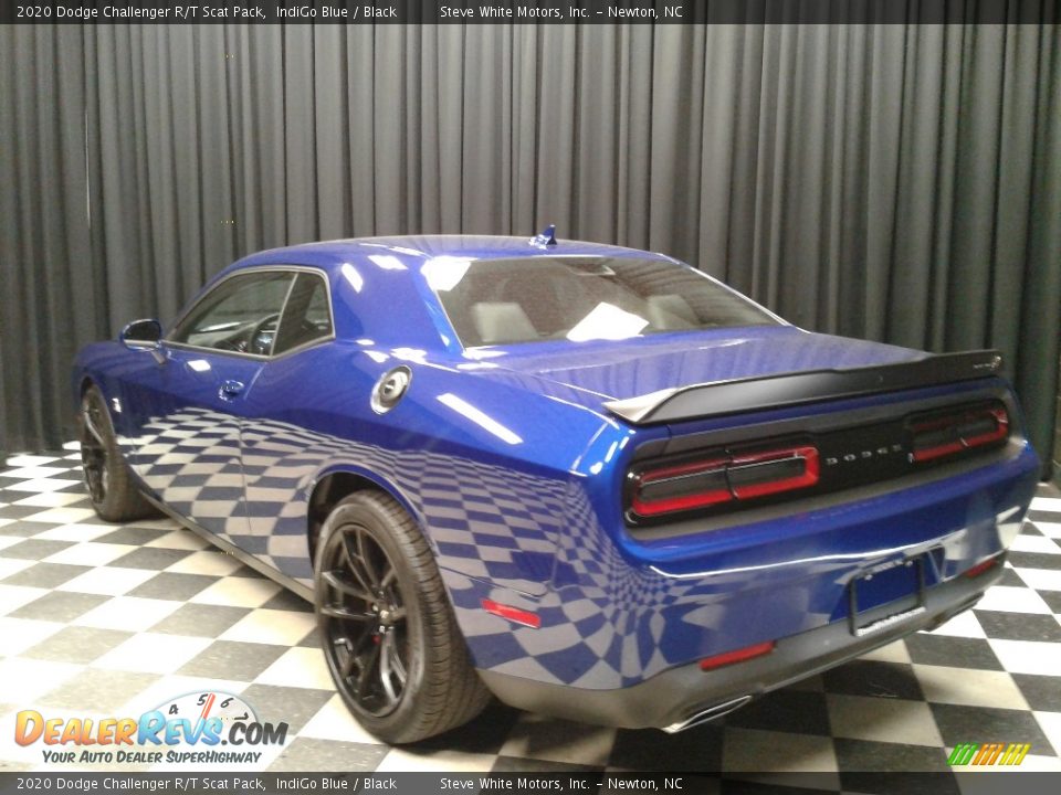 2020 Dodge Challenger R/T Scat Pack IndiGo Blue / Black Photo #8