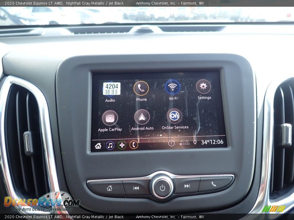 2020 Chevrolet Equinox LT AWD Nightfall Gray Metallic / Jet Black Photo #15
