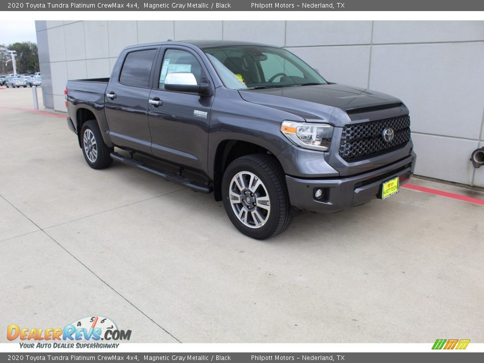2020 Toyota Tundra Platinum CrewMax 4x4 Magnetic Gray Metallic / Black Photo #2