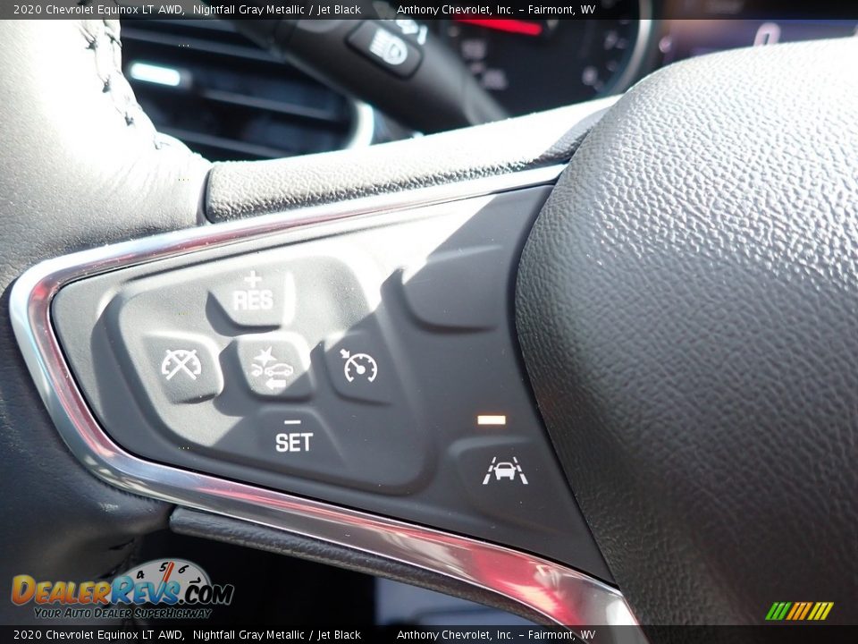 2020 Chevrolet Equinox LT AWD Nightfall Gray Metallic / Jet Black Photo #17