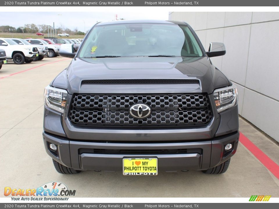 2020 Toyota Tundra Platinum CrewMax 4x4 Magnetic Gray Metallic / Black Photo #3