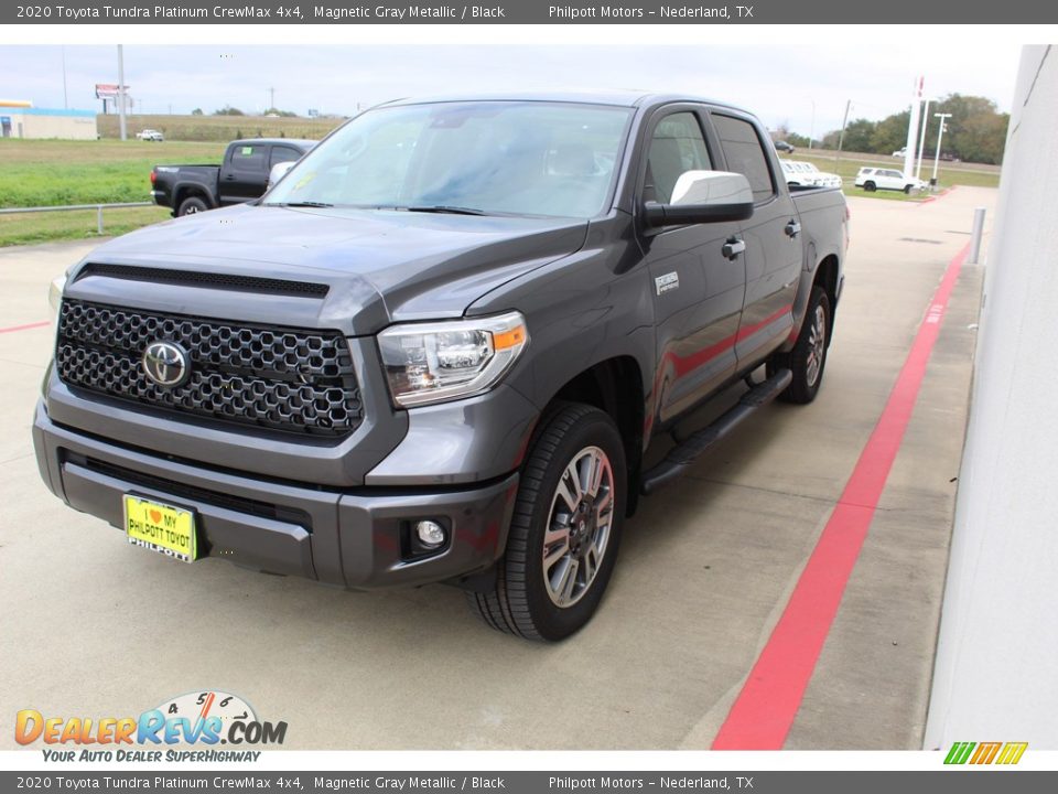 2020 Toyota Tundra Platinum CrewMax 4x4 Magnetic Gray Metallic / Black Photo #4
