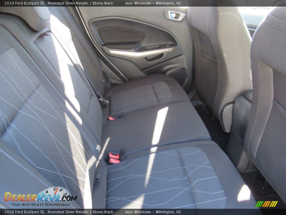 2019 Ford EcoSport SE Moondust Silver Metallic / Ebony Black Photo #14