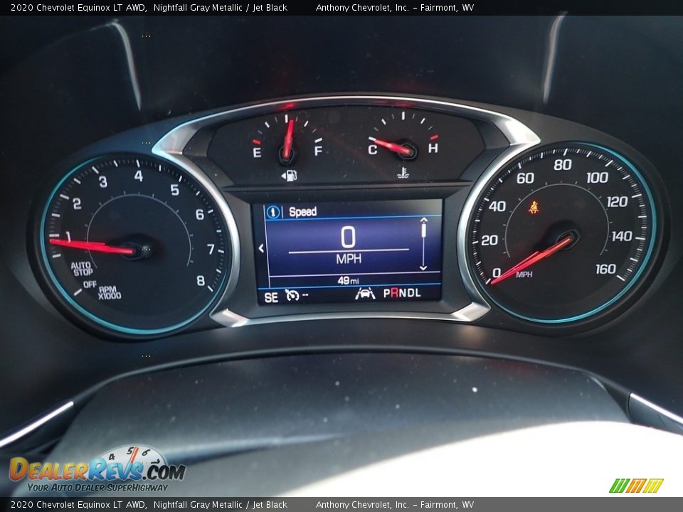 2020 Chevrolet Equinox LT AWD Nightfall Gray Metallic / Jet Black Photo #19