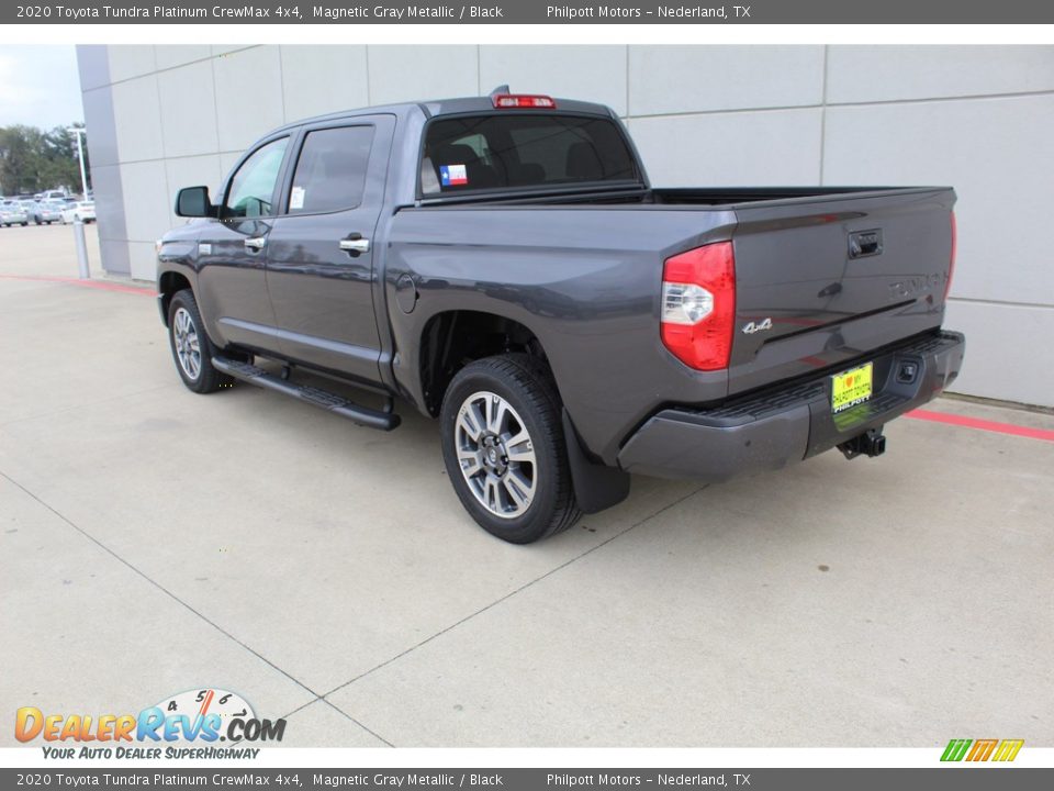 2020 Toyota Tundra Platinum CrewMax 4x4 Magnetic Gray Metallic / Black Photo #5