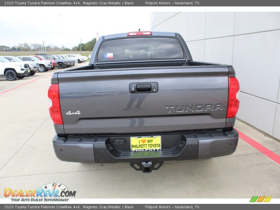 2020 Toyota Tundra Platinum CrewMax 4x4 Magnetic Gray Metallic / Black Photo #6