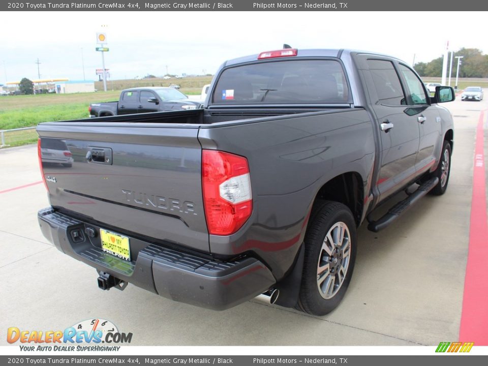 2020 Toyota Tundra Platinum CrewMax 4x4 Magnetic Gray Metallic / Black Photo #7