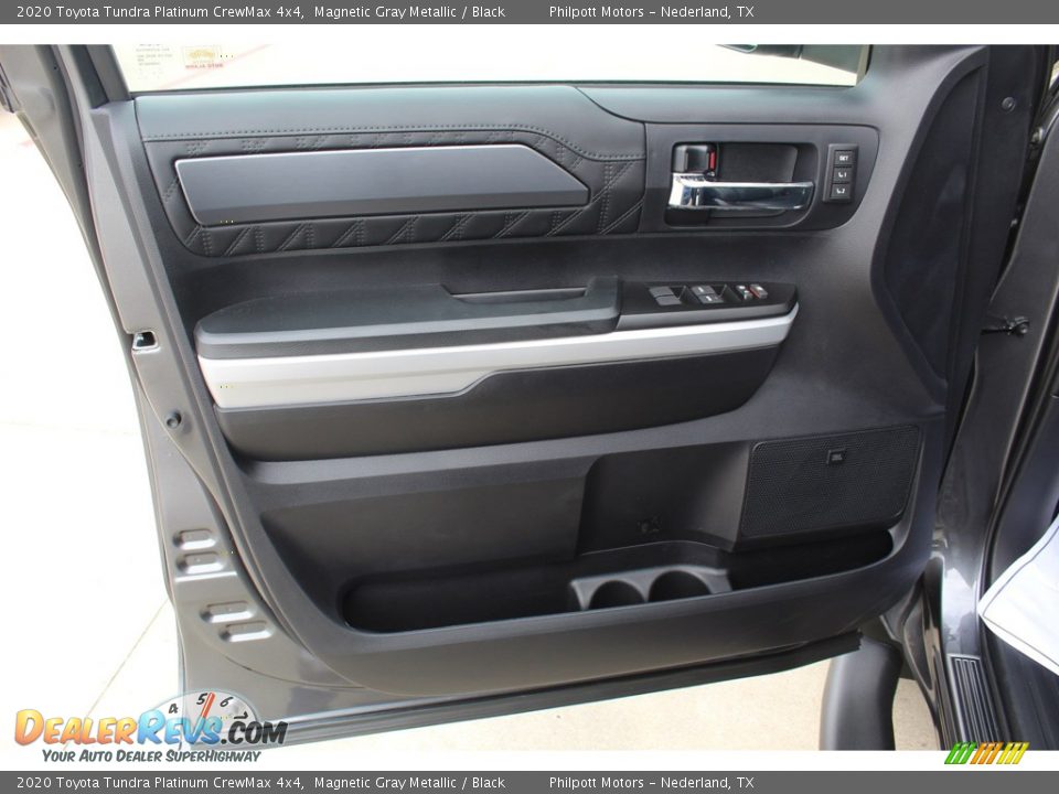 2020 Toyota Tundra Platinum CrewMax 4x4 Magnetic Gray Metallic / Black Photo #8