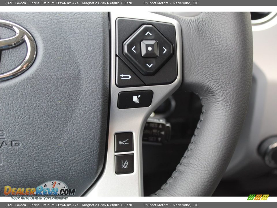 2020 Toyota Tundra Platinum CrewMax 4x4 Magnetic Gray Metallic / Black Photo #12
