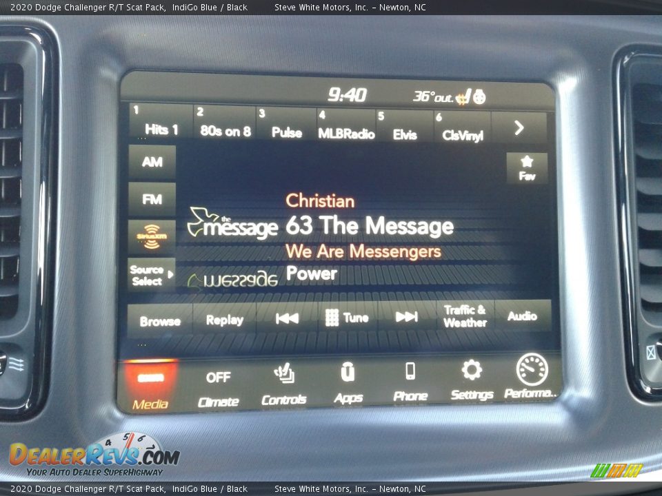 2020 Dodge Challenger R/T Scat Pack IndiGo Blue / Black Photo #22