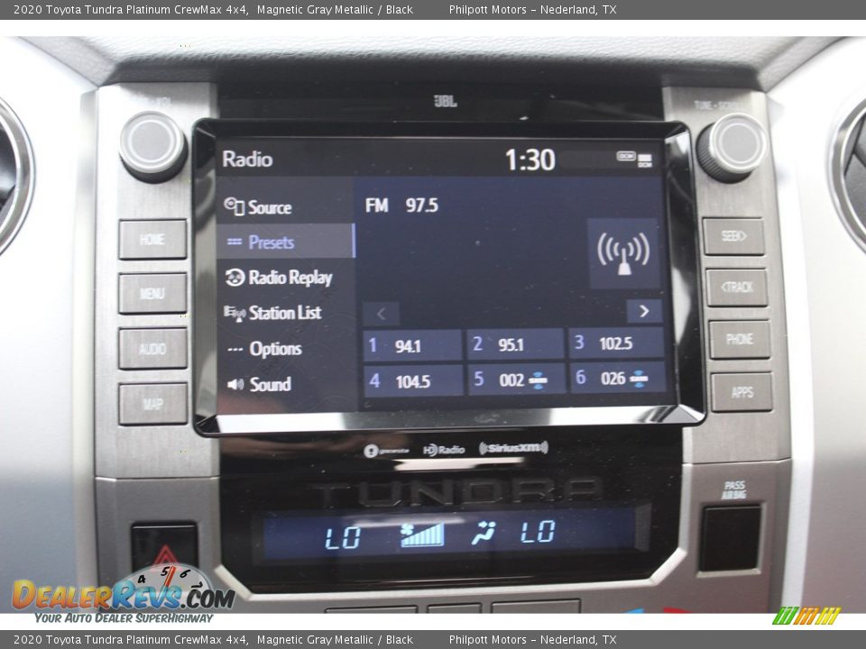 2020 Toyota Tundra Platinum CrewMax 4x4 Magnetic Gray Metallic / Black Photo #16