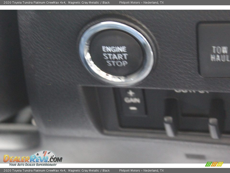 2020 Toyota Tundra Platinum CrewMax 4x4 Magnetic Gray Metallic / Black Photo #18